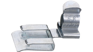 Cable Shield Clip, Bus Bar Snap-In, 12mm