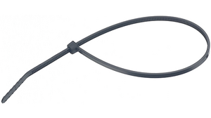 Vázací páska na kabely TY-Fast 290 x 3.56mm, Polyamid 6.6, 180N, Černá