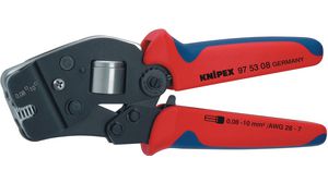 Crimping Pliers for Front Insertion, 0.08 ... 10mm², 190mm