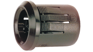 LED-Halter, 10mm, Panelmontage, Polyamid 66, 16x16x18mm
