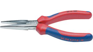 Long-Jaw Pliers, without Cutter, Chrome-Vanadium Steel, 160mm
