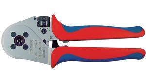 Four-mandrel Pressing Pliers for Turned Contacts, 0.14 ... 6mm², 230mm