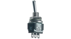 Miniature Toggle Switch (ON)-OFF-(ON) 6 A IP67