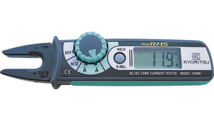 Current Clamp Meter, TRMS, , LCD, 100A