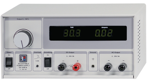 AC Source and DC Power Supply Adjustable 30V 5A DE/FR Type F/E (CEE 7/7) Plug
