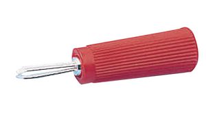 Laboratory Socket, Red, Silver-Plated, 30A