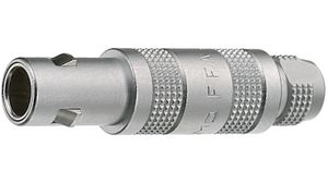 HF-Kabelstecker NIM-CAMAC, NIM-CAMAC, Messing, Stecker, Gerade, 50Ohm, Lötanschluss, Crimp-Anschluss