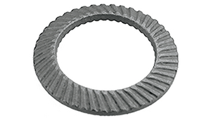 Ribbed Washer, M4, Stainless Steel