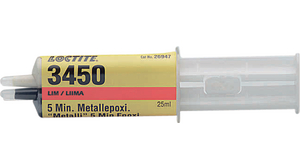 Adhesive, Syringe, Liquid, 25g, Grey