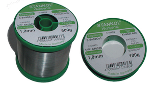Solder Wire, 0.5mm, Sn99/Cu1, 250g