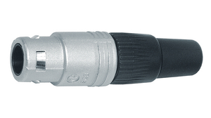 Mini Connector Plug 8 Contacts, 7.5A, 50V, IP5X