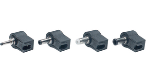 DC Power Connector, Plug, Right Angle 1.7 x 4.75 x 9.5mm