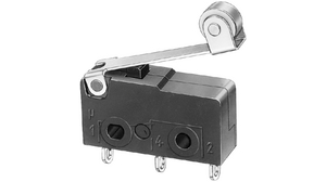 Micro Switch 1050, 5A, 1CO, 0.6N, Roller Lever