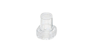 Switch Cap Round 6.5mm Transparent Plastic 1S Series