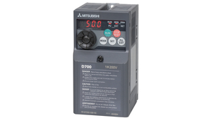 Frequency Inverter, FR-D700 Series, MODBUS RTU / RS485, 1.4A, 200W, 200 ... 240V