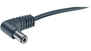 Power Plug with Cable 500mA, 12V, 5.5mm, Cable Length , Bare End