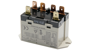 Industrial Relay G7L 2NO DC 24V 25A Quick Connect Terminal