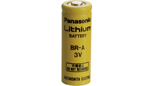 Primary Battery, 3V, BR17455, Lithium