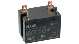 Industrial Relay HE 2NO DC 24V 25A Quick Connect Terminal