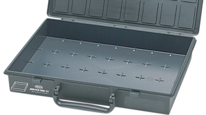 Assortment Box, 261x338x57mm, Steel / Polypropylene (PP), Blue