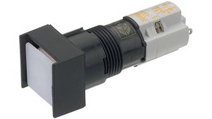 Illuminated Pushbutton Switch Momentary Function 1NO + 1NC 250 VAC / 230 VDC LED / Filament Lamp Blue None
