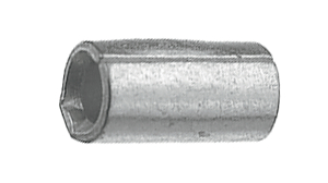 Butt Splice Connector, Tinned Copper, 3.58mm