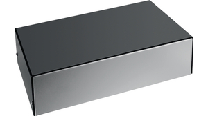 Héjszerkezetű doboz 42 237x160x100mm Alumínium Fekete/ezüst IP40