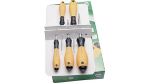 Screwdriver Set, 6pcs, ESD, Phillips / Slotted