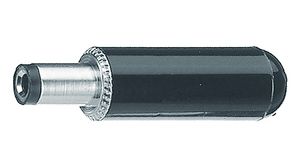 DC Power Connector, Plug, Straight, 2x5.5x9.5mm