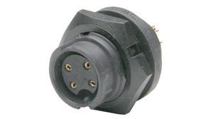Mini Connector EN3 Socket 10 Contacts, 3A, 250VAC/VDC, IP68
