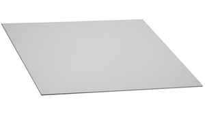 Aluminiumsplate, anodisert, 500x500x2.5mm