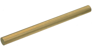 Brass Round Bar, Length 0.5 m