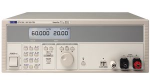 Bench Top Power Supply Programmable 60V 50A 1.2kW USB / RS232 / RS423 / GPIB / Ethernet / Analogue DE/FR Type F/E (CEE 7/7) Plug