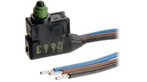 Micro Switch 1058, 2A, 1CO, 9.4N, Plunger