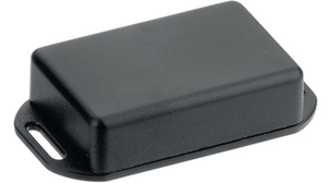 Miniature Flanged Plastic Enclosure 1551 40x40x20mm Black ABS IP54