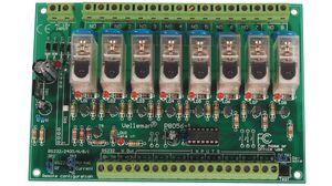 8-channel relay card (kit)