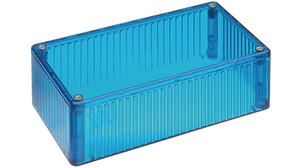 Multipurpose FRPC Enclosure 1591 62x112x28mm Blue Polycarbonate IP54