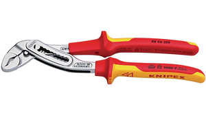 Slip-Joint Gripping Pliers, VDE, Slip Joint, 46mm, 250mm