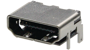 Zásuvka, Micro-HDMI, Zásuvka, Počet kontaktů - 19