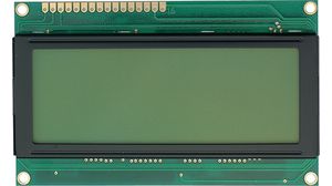 Taustavalaistu LCD-pistematriisinäyttö 6.35 mm 4 x 20