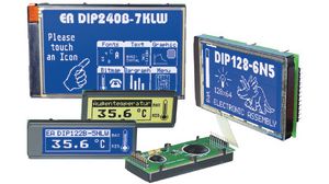 LCD-grafikdisplay 240 x 128 5 V