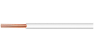Litze mPPE 0.52mm² Verzinntes Kupfer Weiss EcoWire® 30.5m