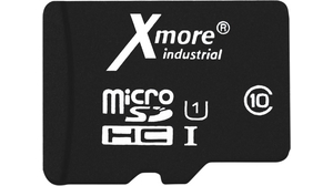 Industrial Memory Card, microSD, 8GB, 50MB/s, 40MB/s, Black