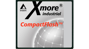 Teollinen muistikortti, CompactFlash (CF), 2GB, 60MB/s, 50MB/s, Musta