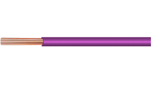 Litze Radox® 125 0.25mm² Verzinntes Kupfer Violett 100m