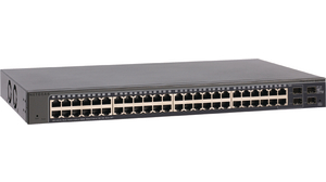 Ethernet Switch, RJ45 Ports 48, Fibre Ports 2SFP, 1Gbps, Managed