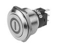 Vandal Resistant Pushbutton Switch, 3 A, 240 V, 1CO, IP65 / IP67 / IK10
