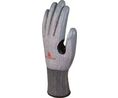Protective Gloves, SOFTnocut Fibres / Nitrile / Polyurethane, Glove Size 9, Grey