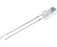 THT LED 5mm Round White 23cd T-1 3/4