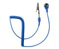 ESD Spiral Cable, 10 mm Stud / Banana / Crocodile Clip, 3.05m